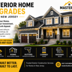 Exterior Home Upgrades in New Jersey: Roofing, Siding, Masonry, and Railings