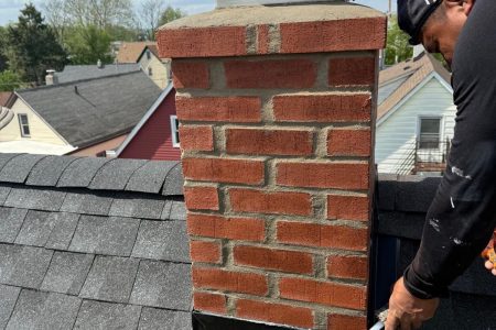 Chimney repair by Master Build Construction in New Jersey
