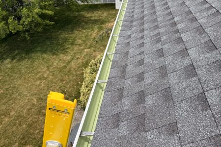 Gutter installation by Master Build Construction in New Jersey