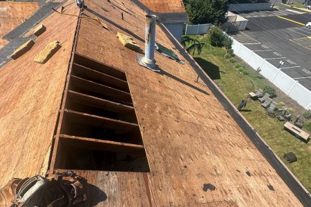 Roof replacement by Master Build Construction in New Jersey