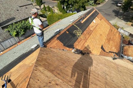 Roof replacement by Master Build Construction in New Jersey